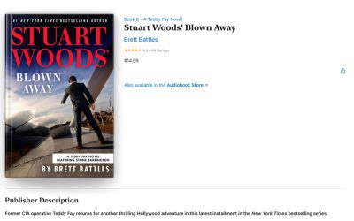 “Blown Away” Hits Apple Books Top 10